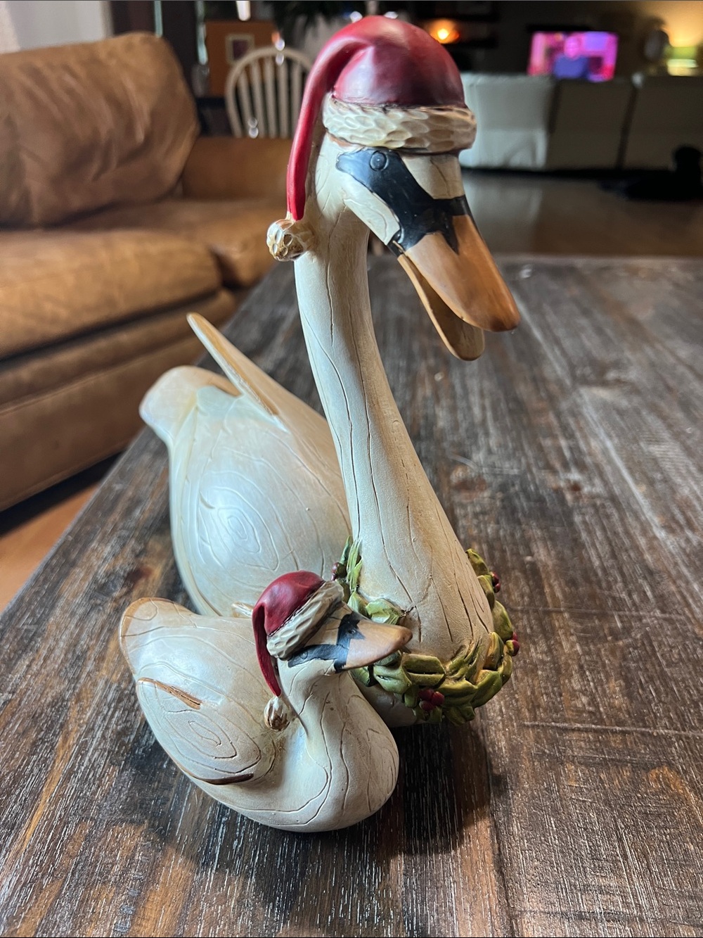 Tii Collections Christmas Swans.